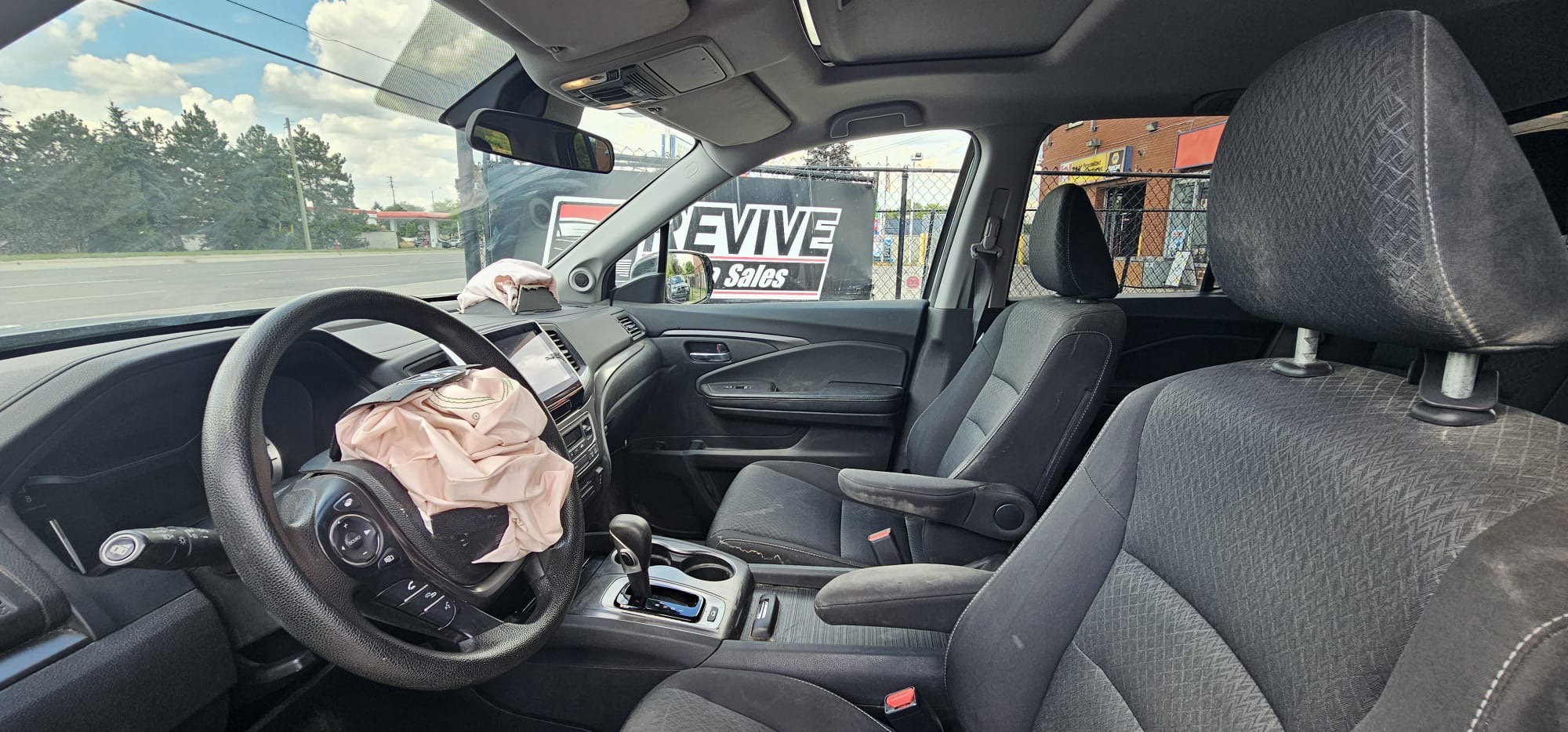 2017 Honda Ridgeline.                     $10,500