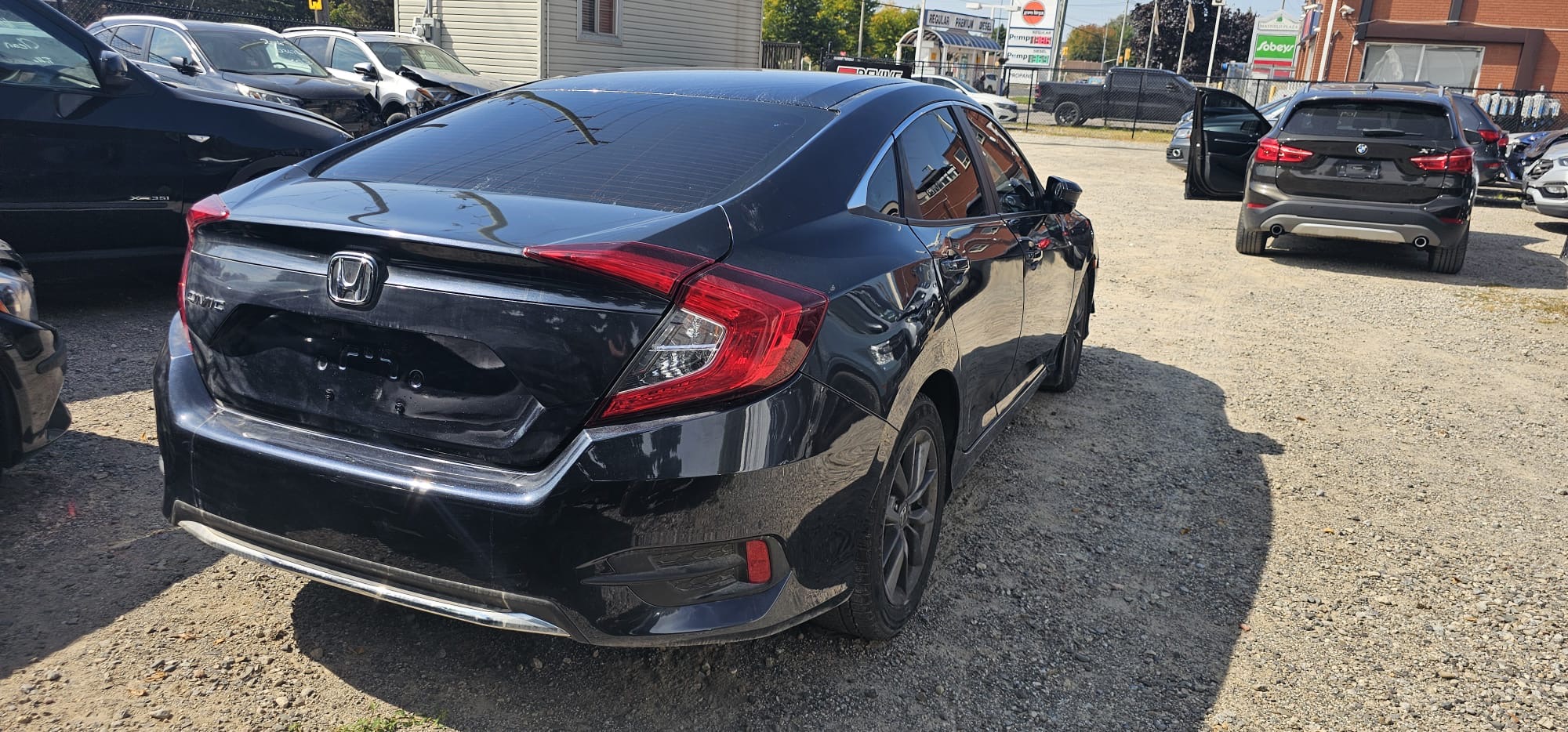 2020 Honda Civic EX                        $7,200