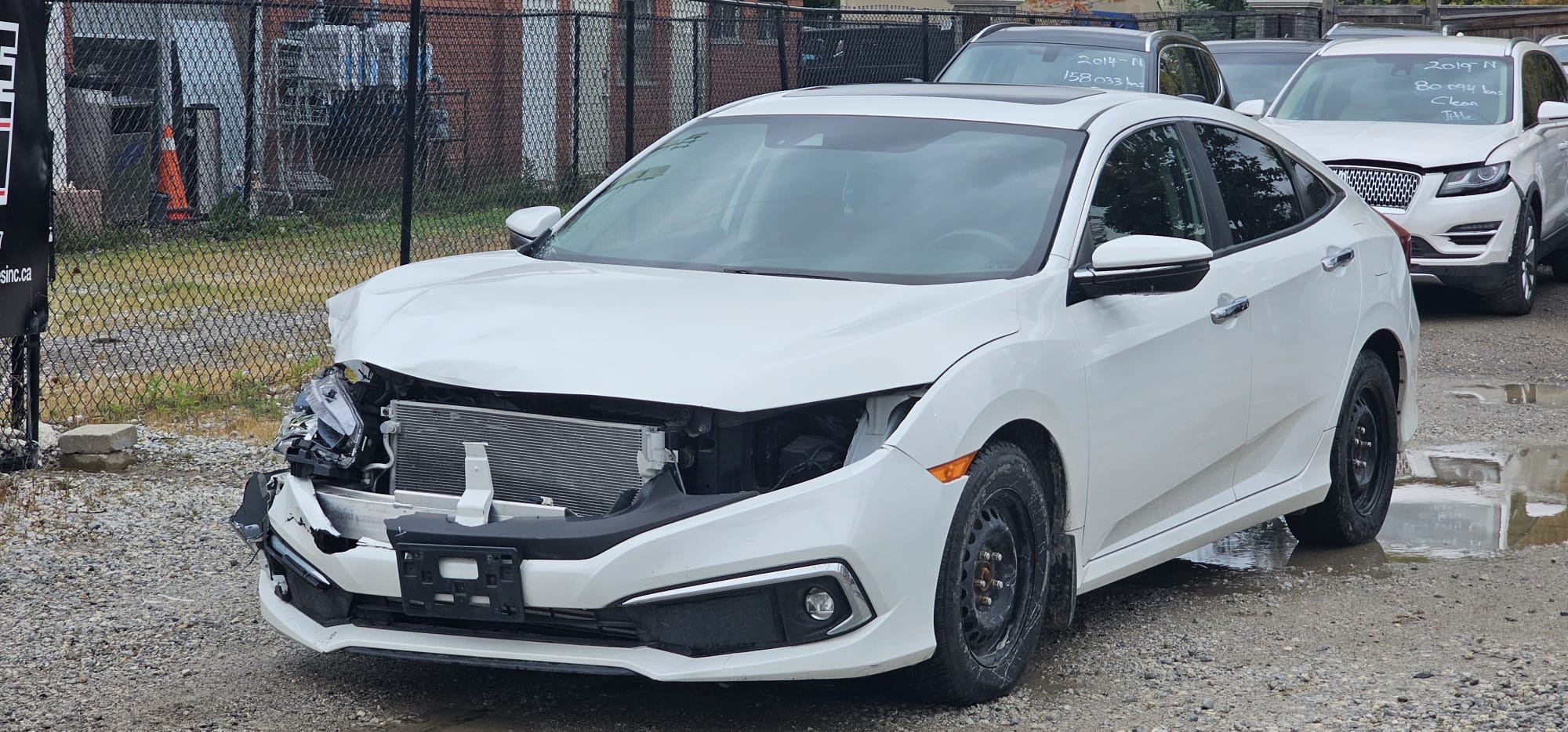 2020 Honda Civic Touring                 $9,800