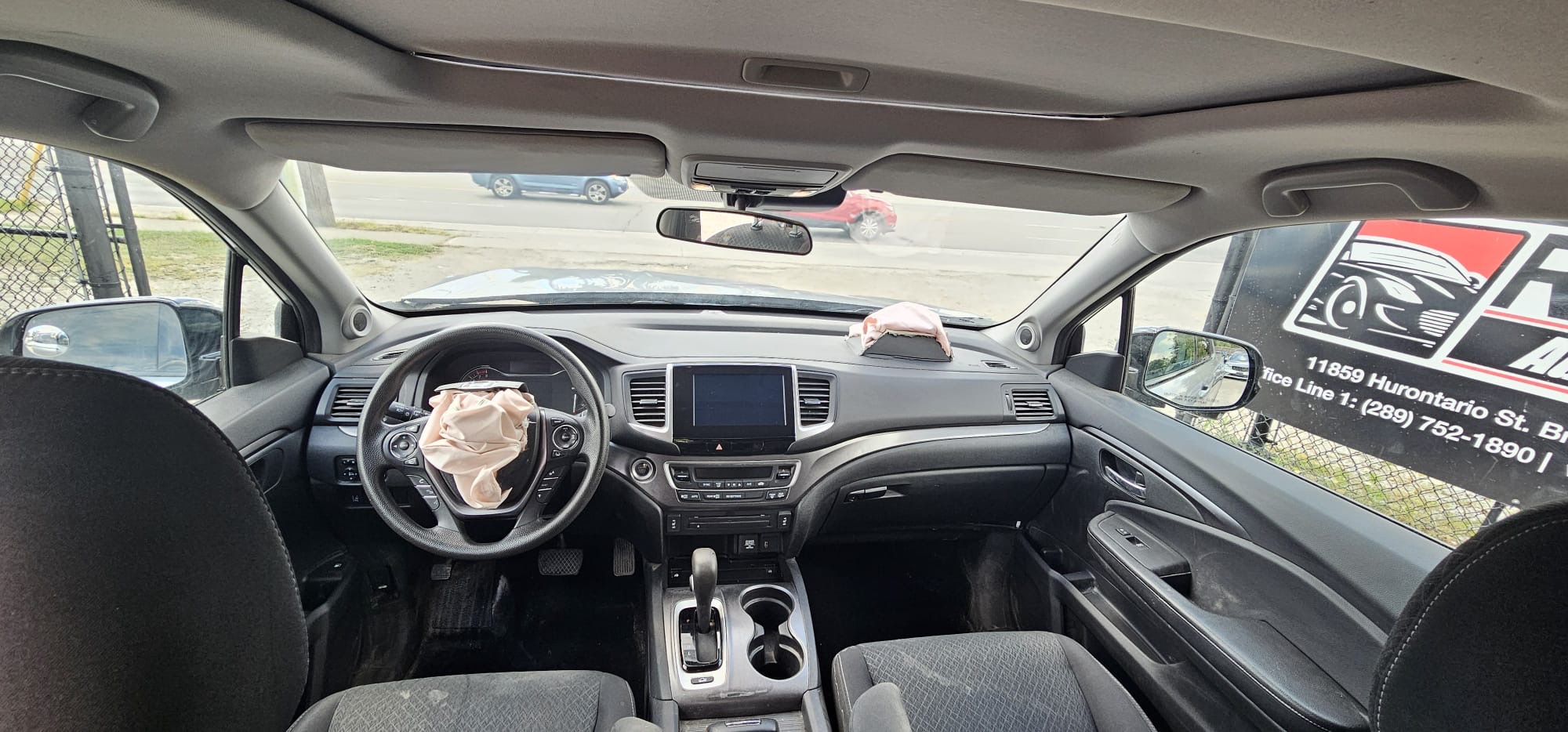 2017 Honda Ridgeline.                     $10,500