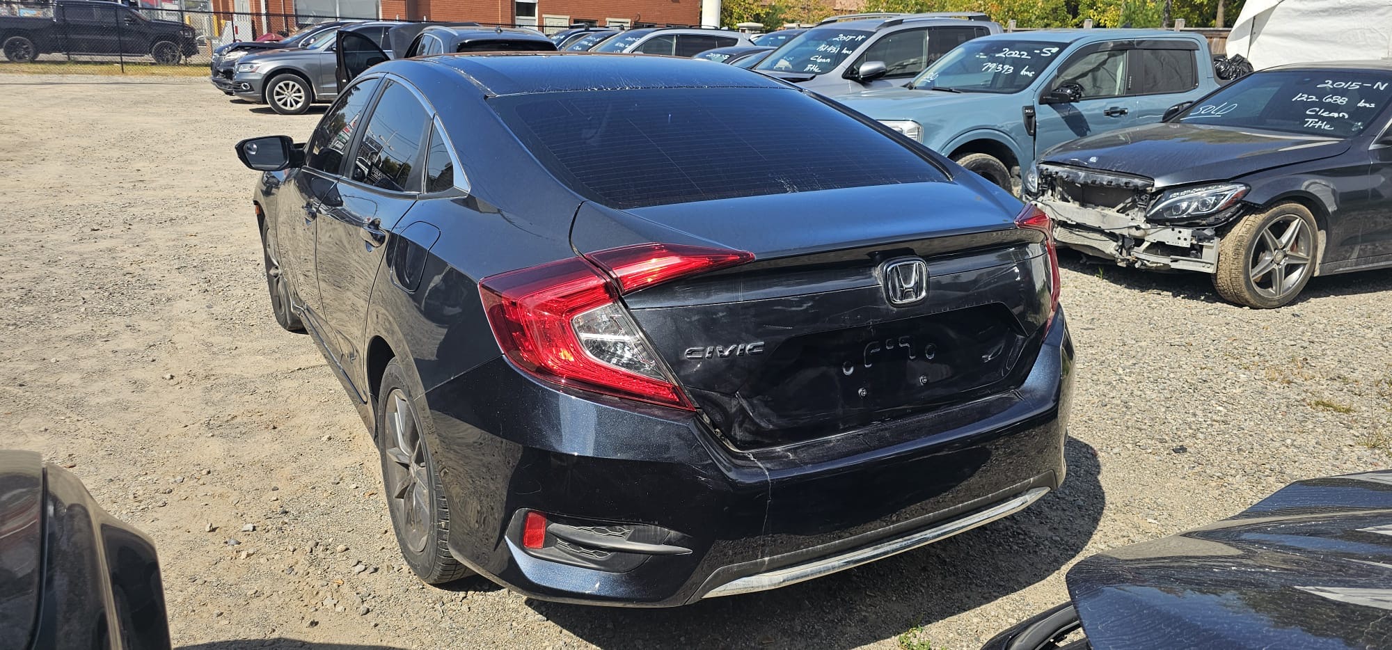 2020 Honda Civic EX                        $7,200