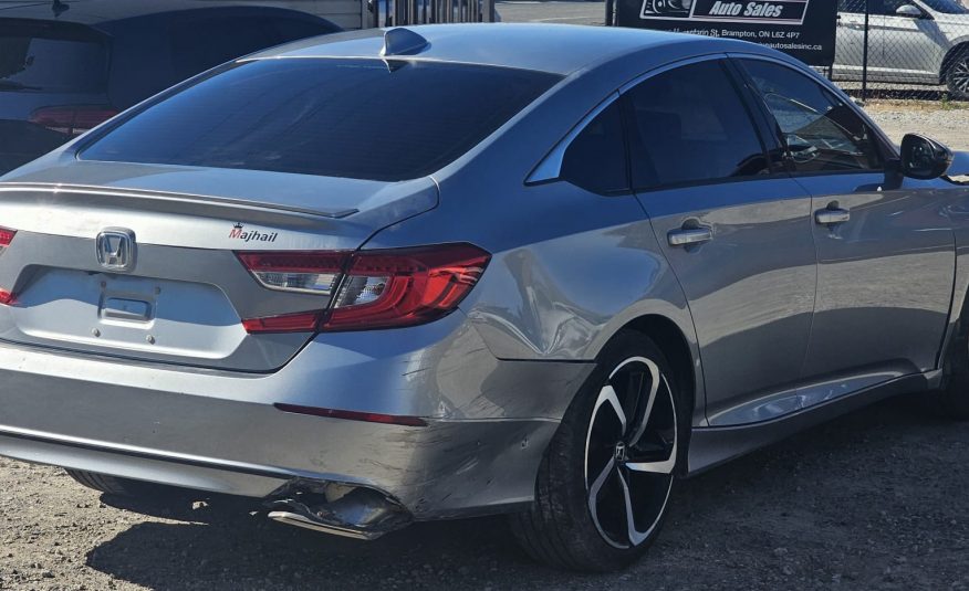 2020 Honda Accord                           $10,500
