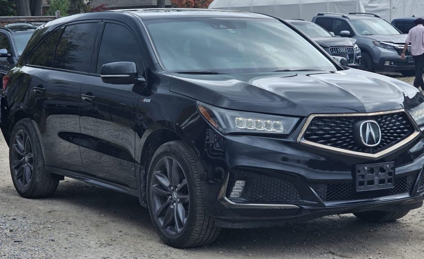2019 Acura MDX A Spec                      $13,900