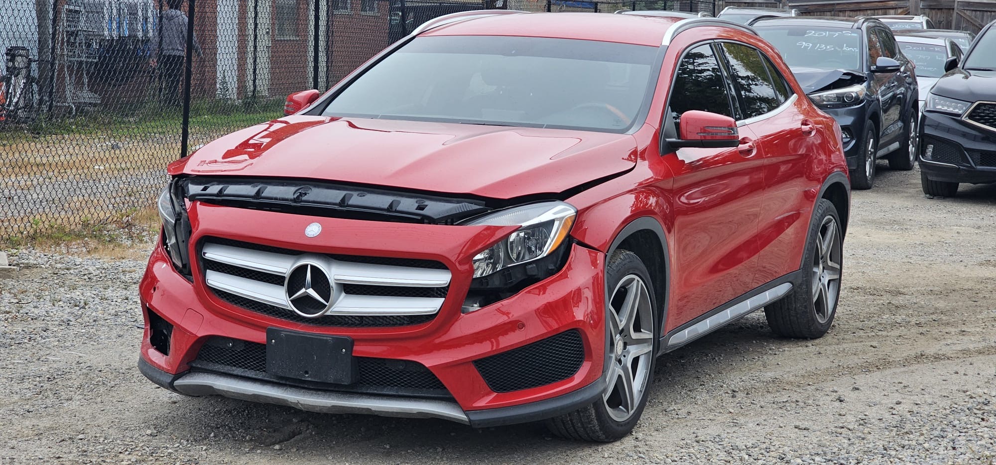 2015 Mercedes Benz GLA 250                                                                   $9,800