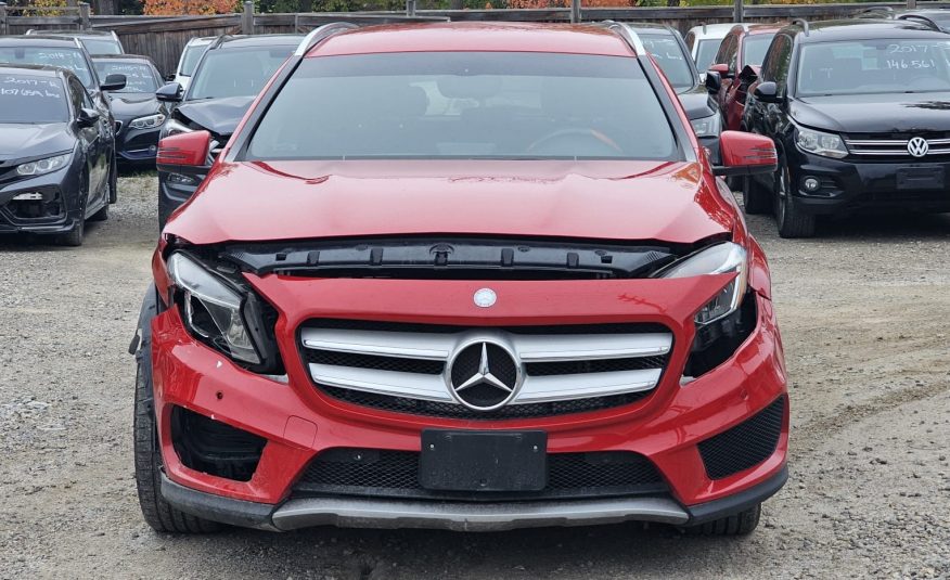 2015 Mercedes Benz GLA 250                 $10,800
