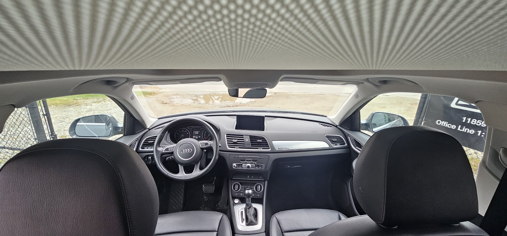 2018 Audi Q3.                                                                      $10,300