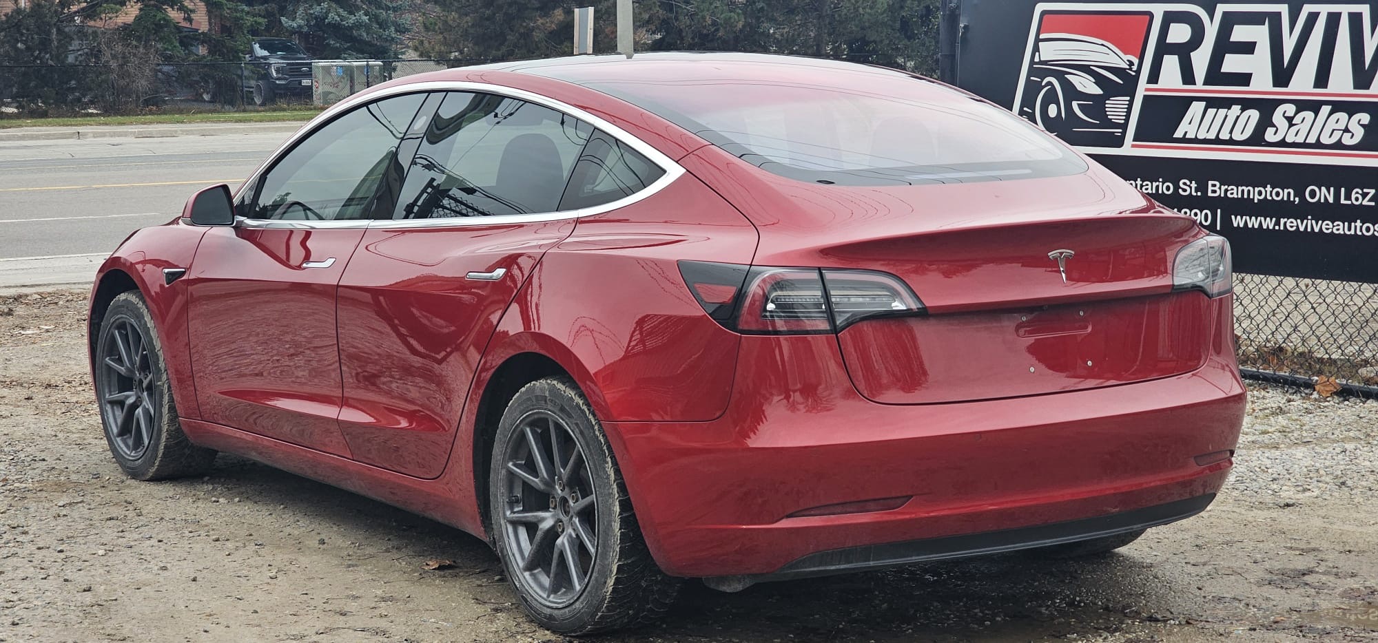 2018 Tesla Model 3.                                                                       $12,300