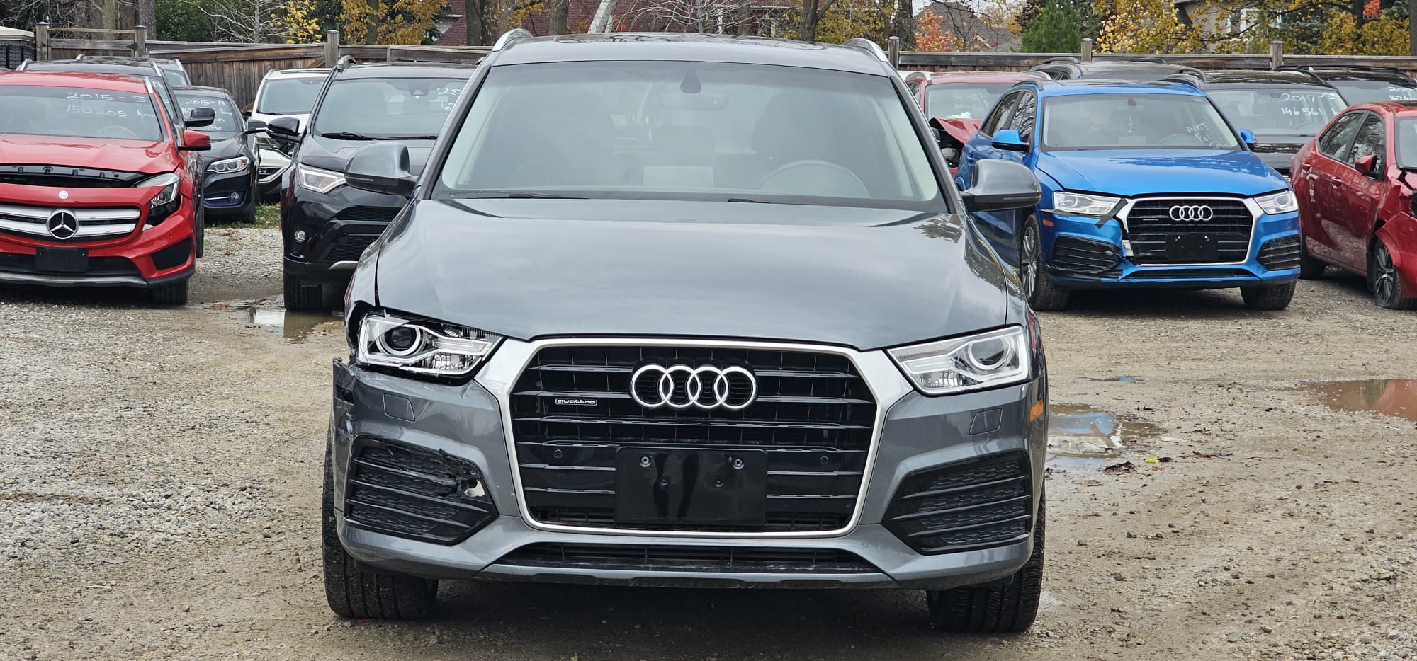 2018 Audi Q3.                                                                      $10,300