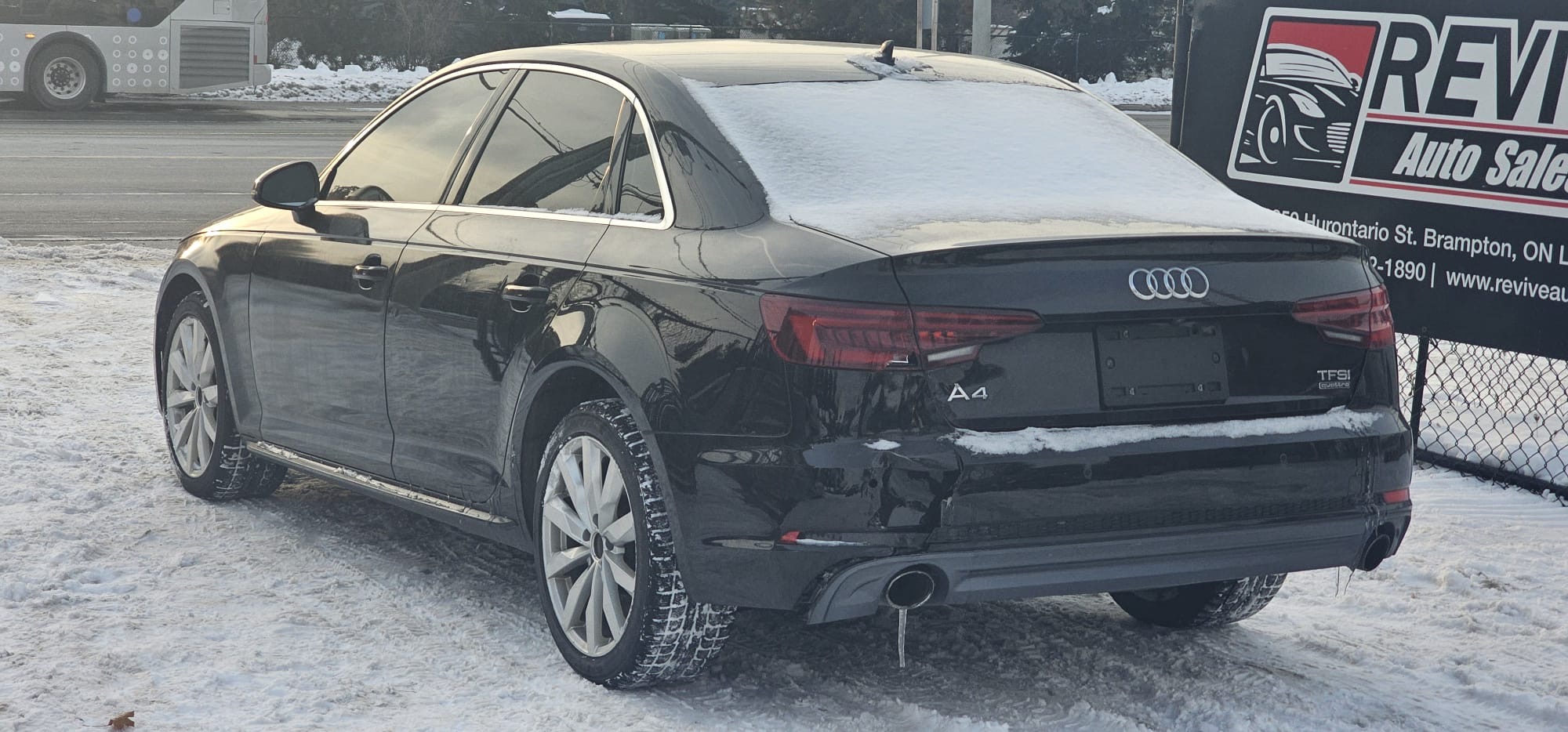 2018 Audi A4.                                                                       $10,300