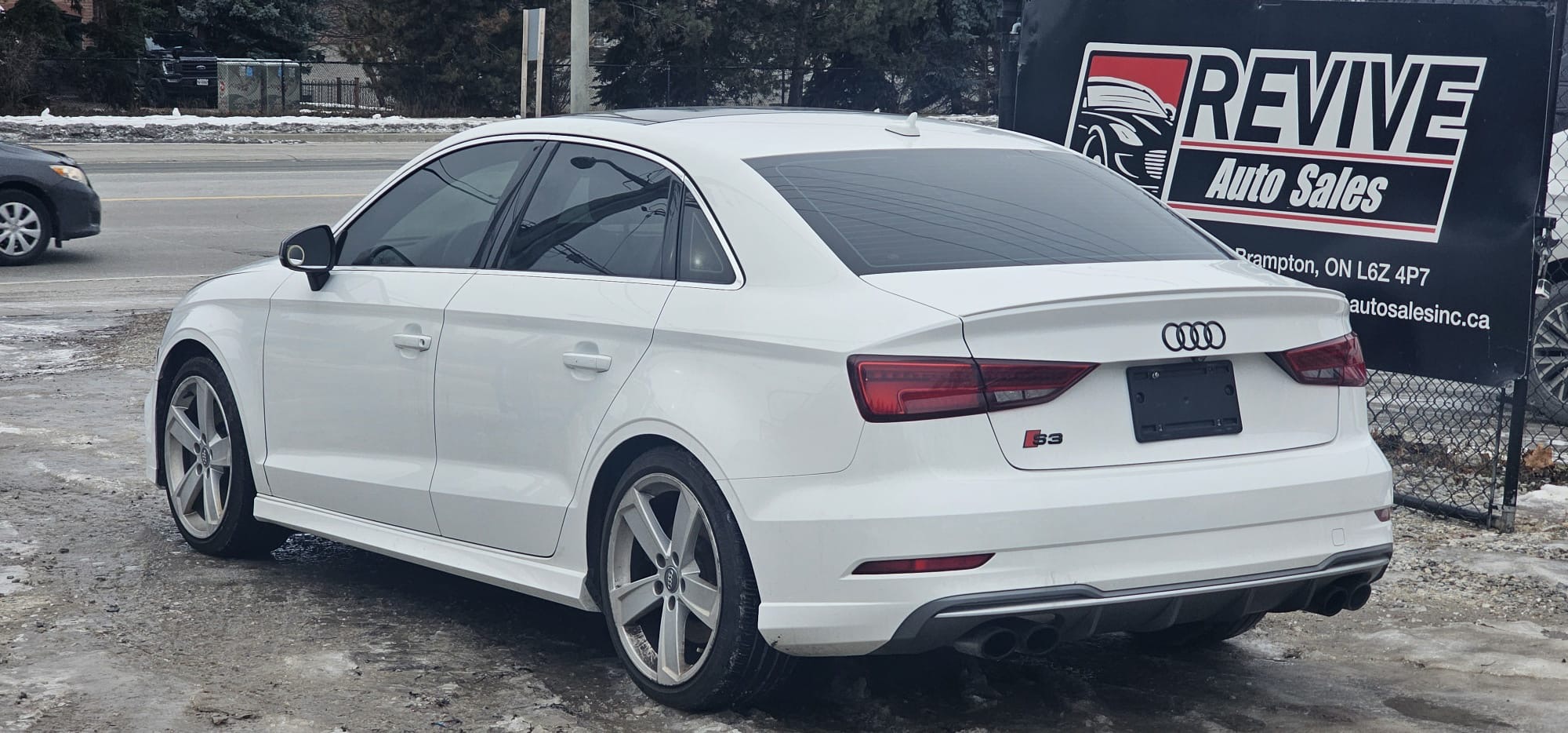 2018 Audi S3.                                                                       $15,500