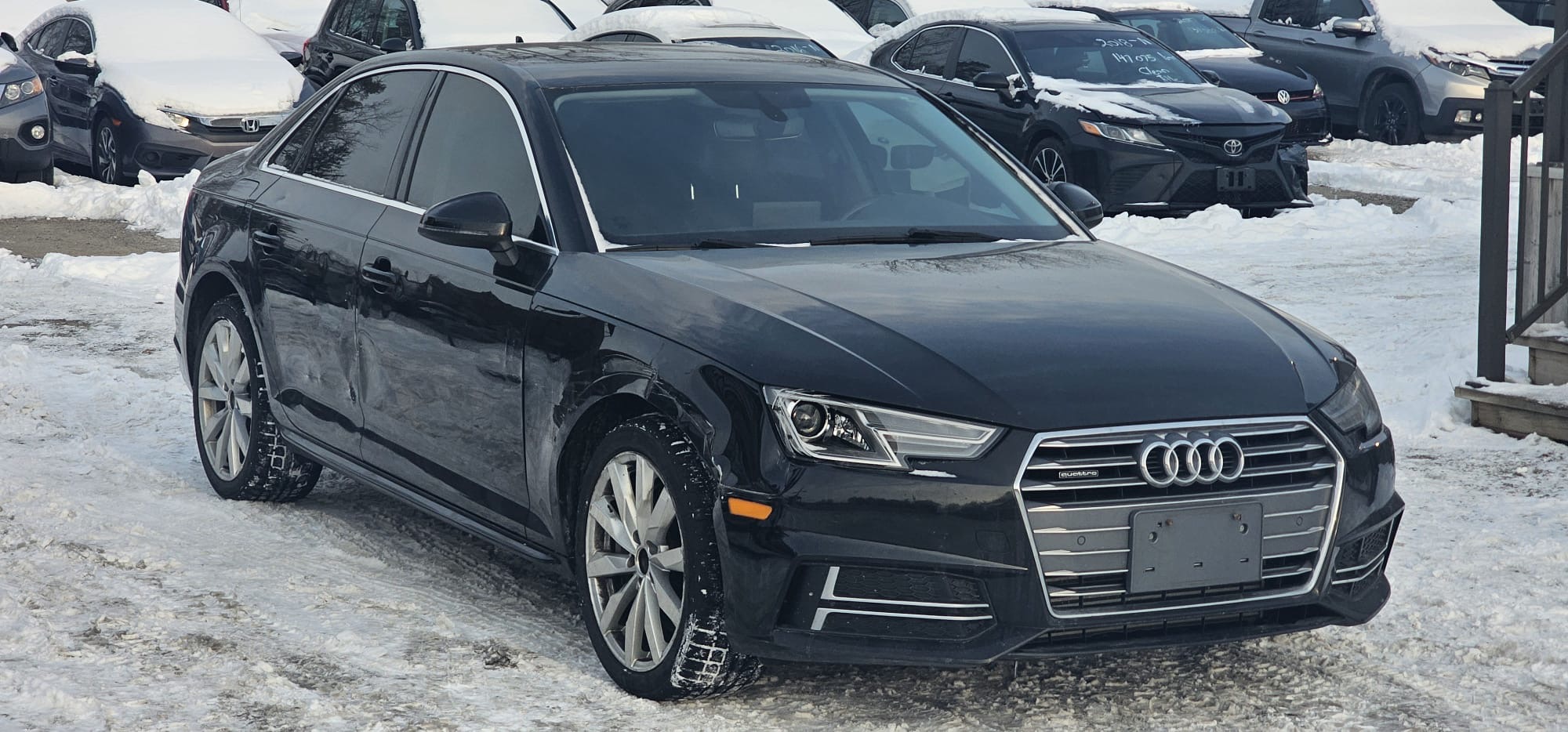 2018 Audi A4.                                                                       $10,300