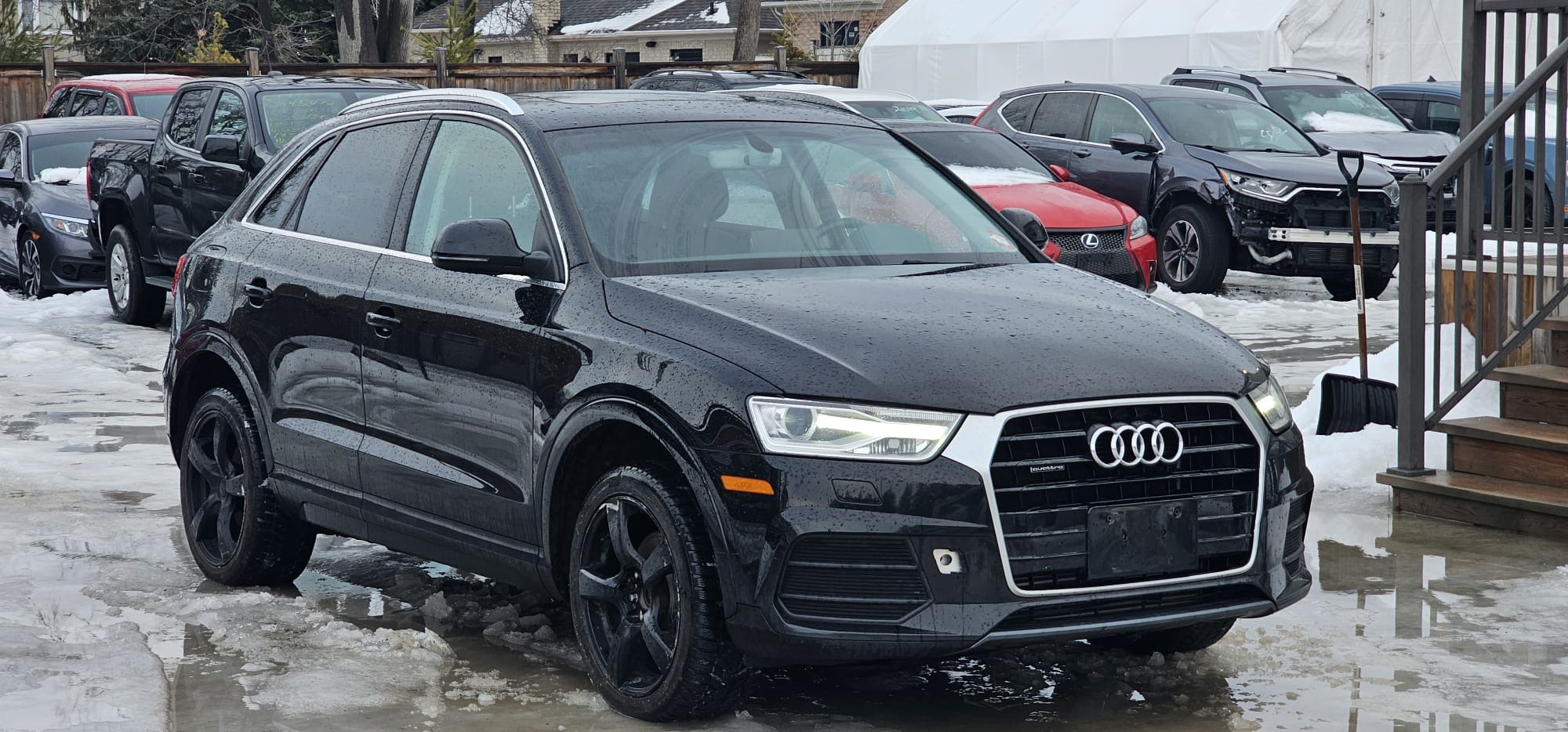 2016 Audi Q3.                                                                         $8,200
