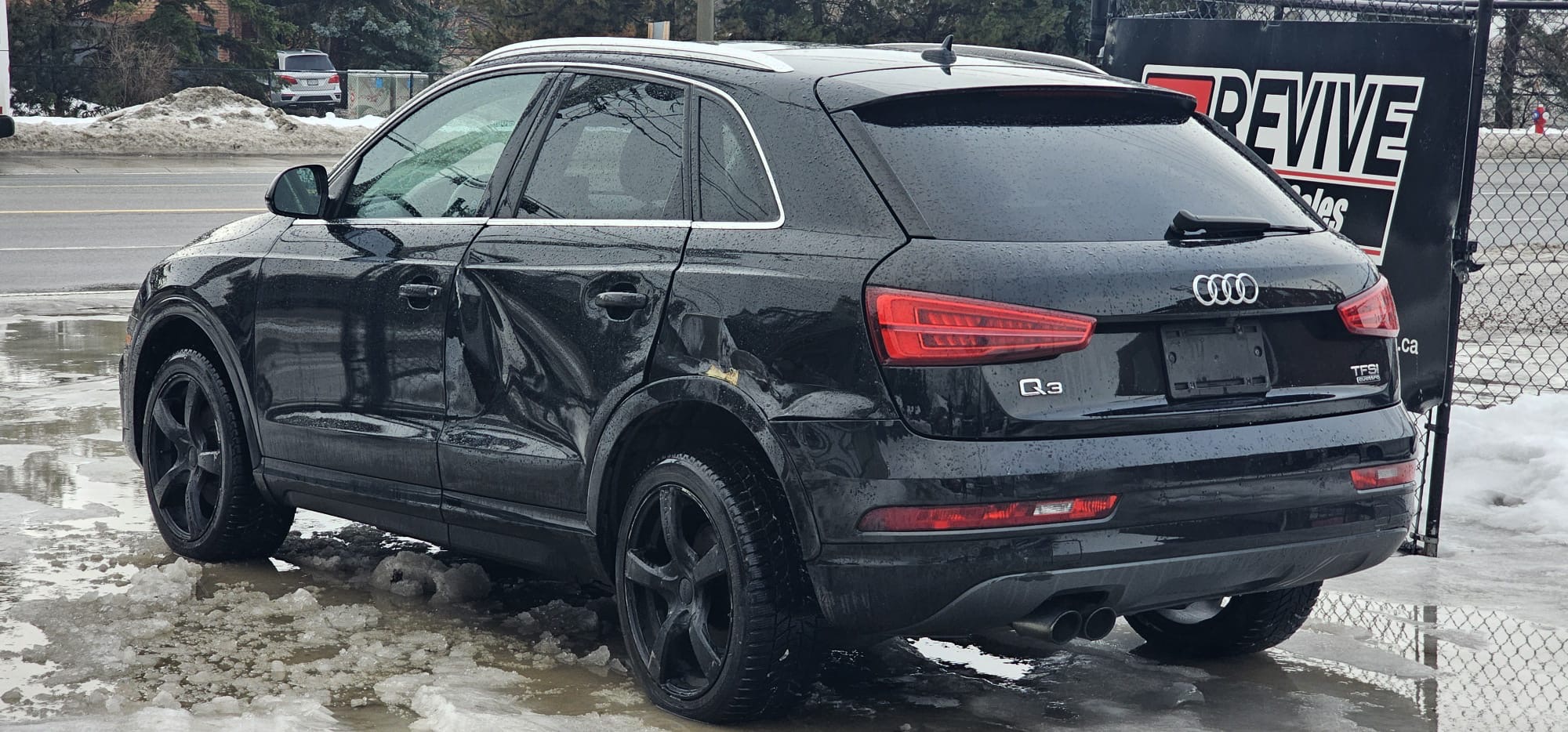 2016 Audi Q3.                                                                         $8,200