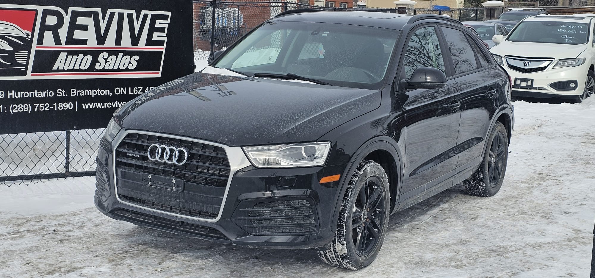 2018 Audi Q3.                                                                       $10,700