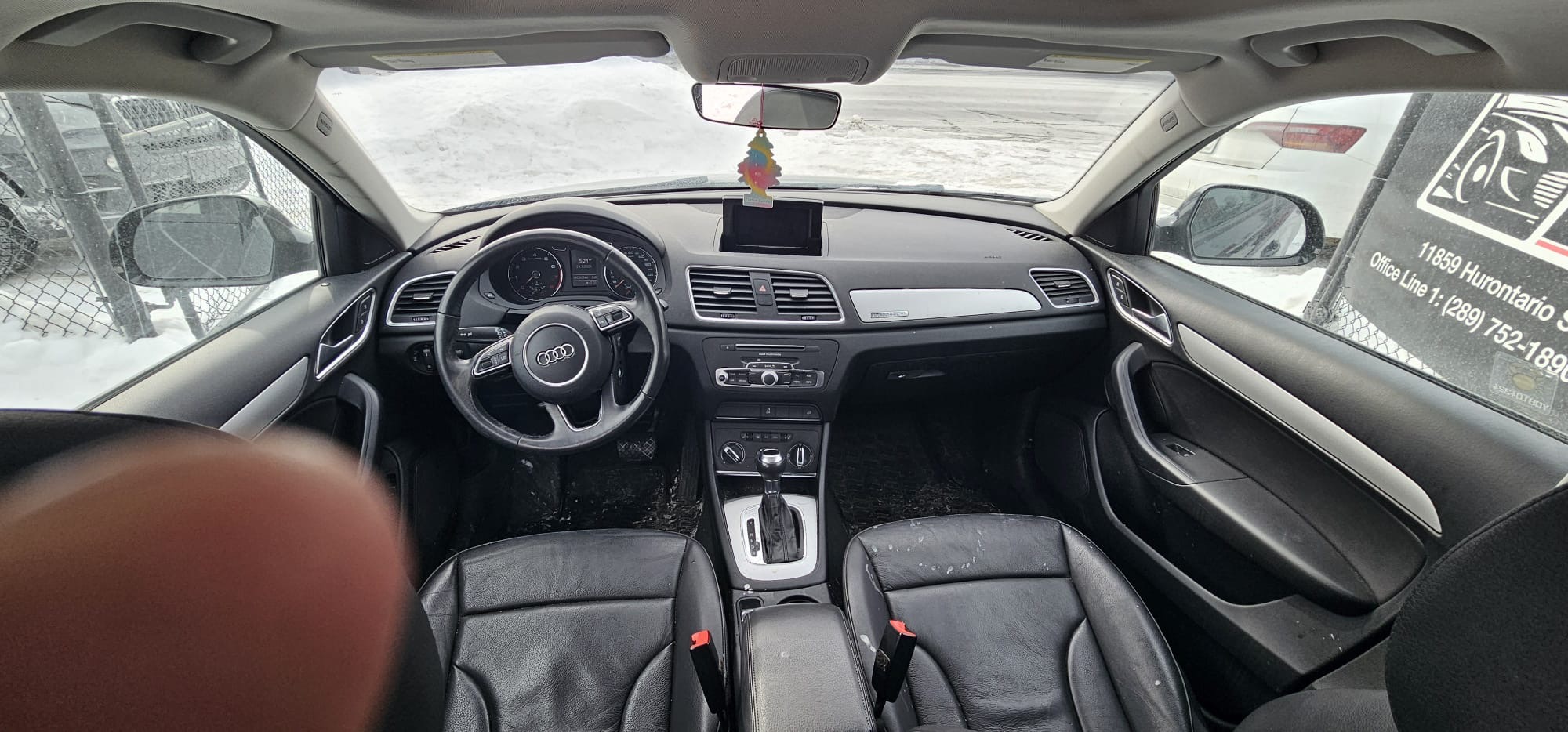 2018 Audi Q3.                                                                       $10,700