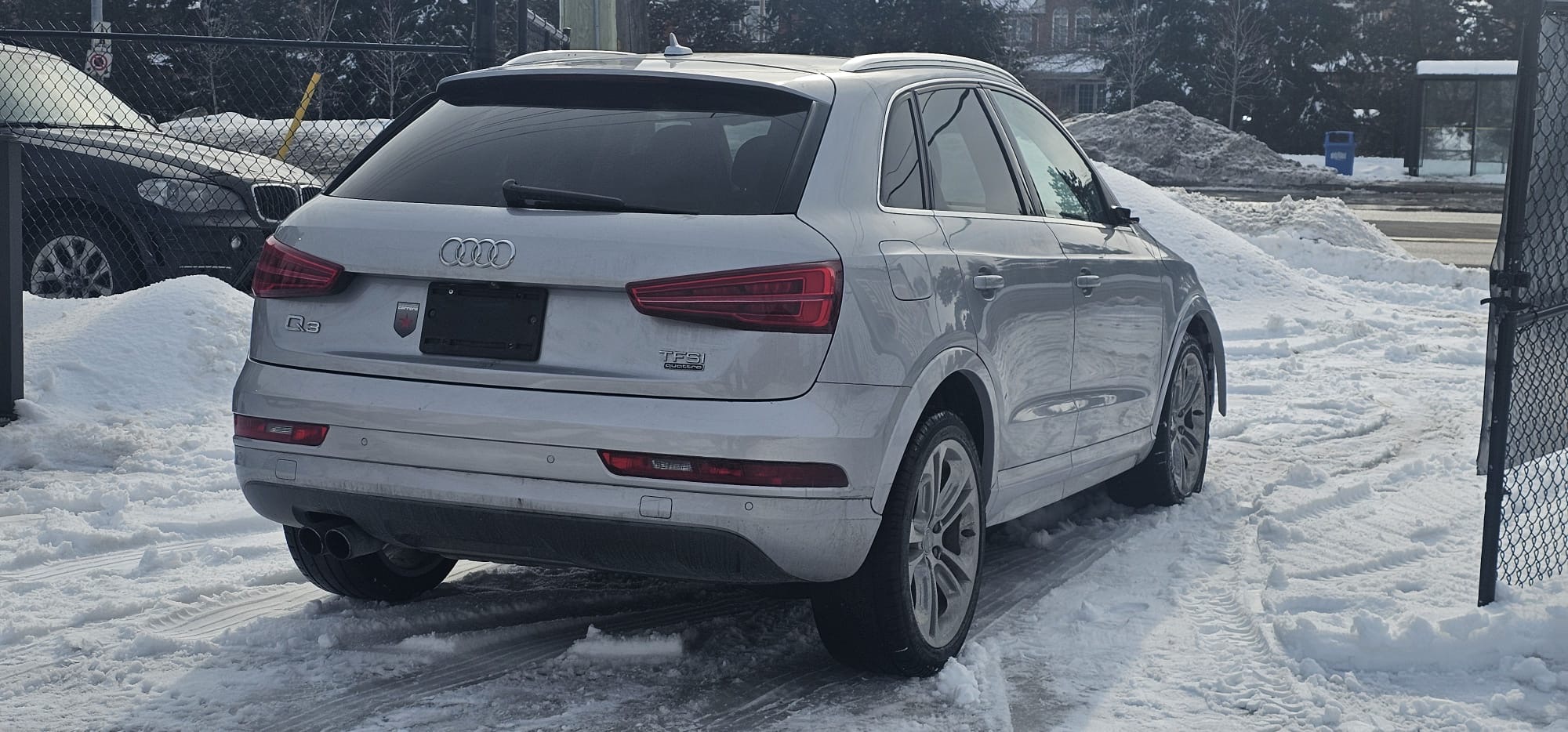 2017 Audi Q3.                                                                        $10,900