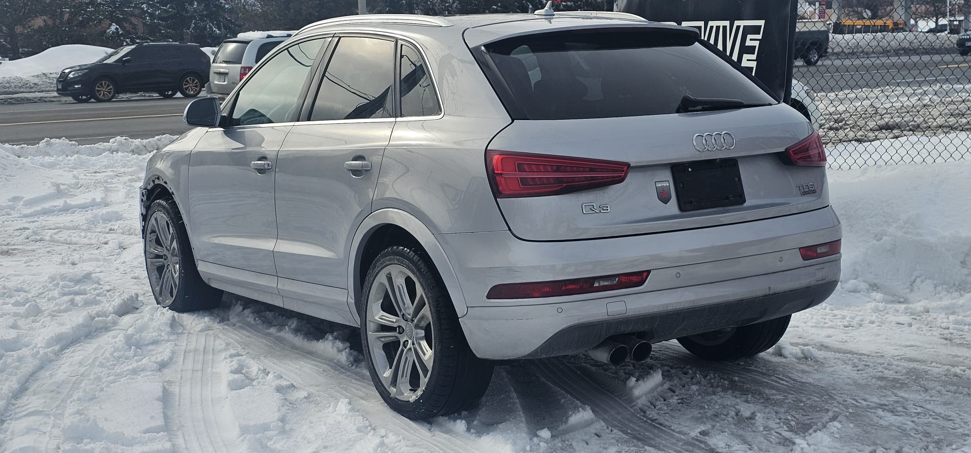 2017 Audi Q3.                                                                        $10,900