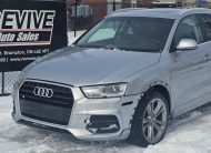 2017 Audi Q3.                                                                        $10,900