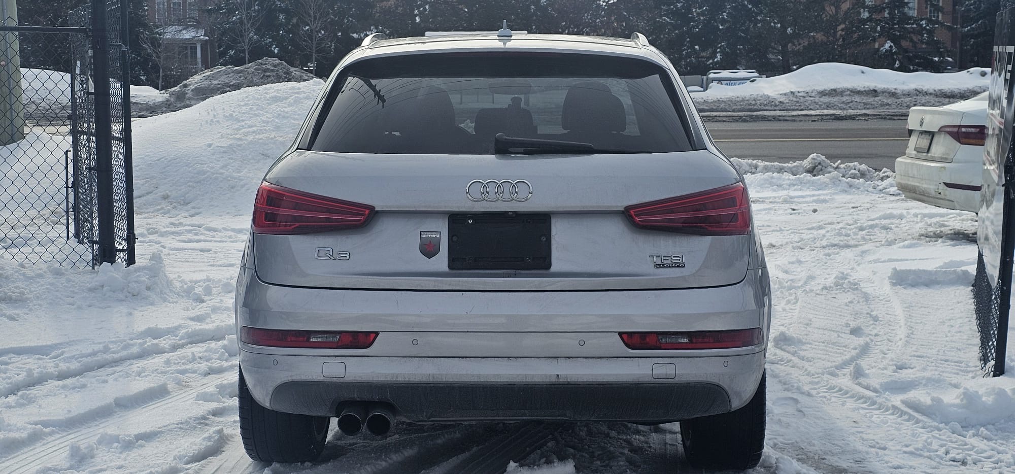 2017 Audi Q3.                                                                        $10,900