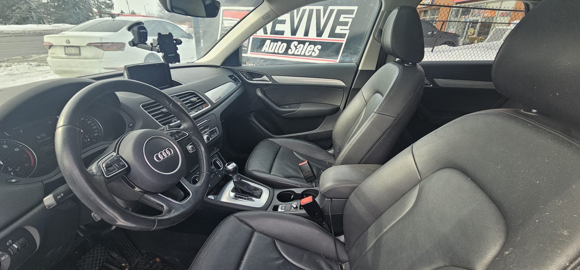 2017 Audi Q3.                                                                        $10,900