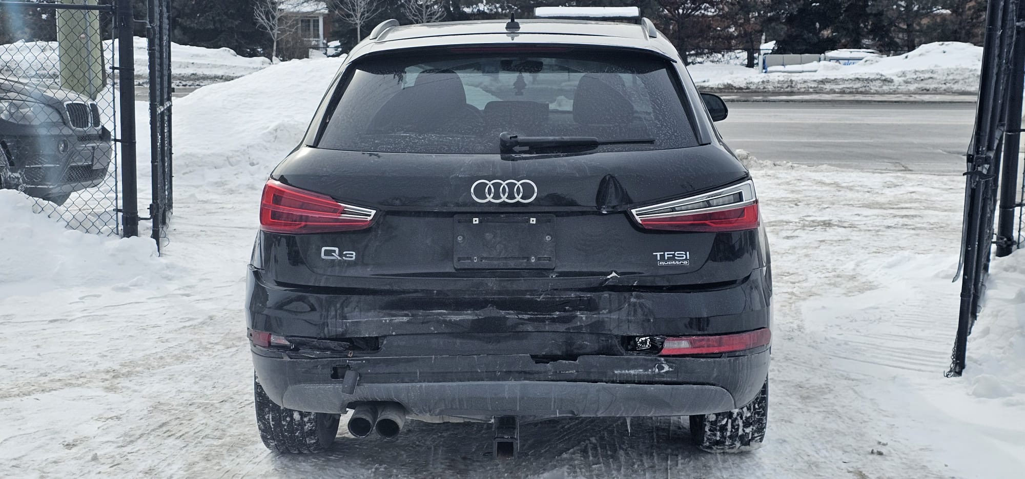 2018 Audi Q3.                                                                       $10,700
