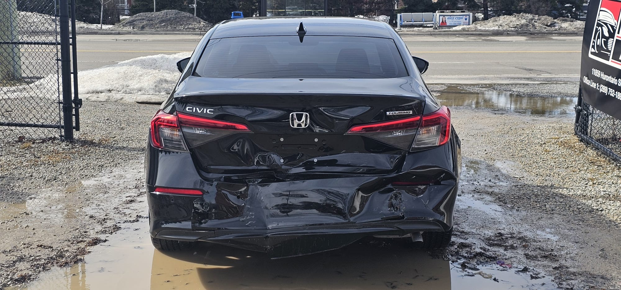 2022 Honda Civic Touring.                                                                        $13,200