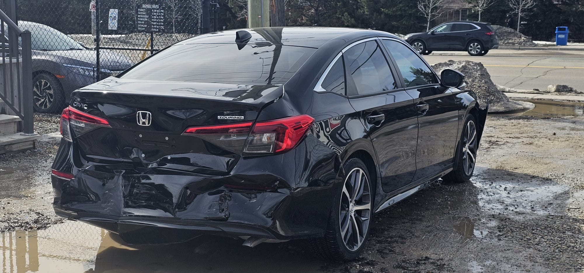 2022 Honda Civic Touring.                                                                        $13,200